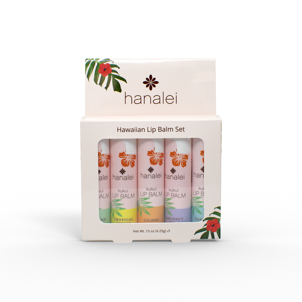 ククイ・リップバーム 5本セット – Hanalei Company